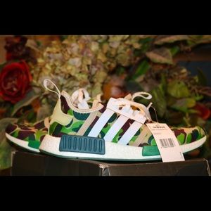 Addidas NMD BAPE camo NEW with tag size 8.5